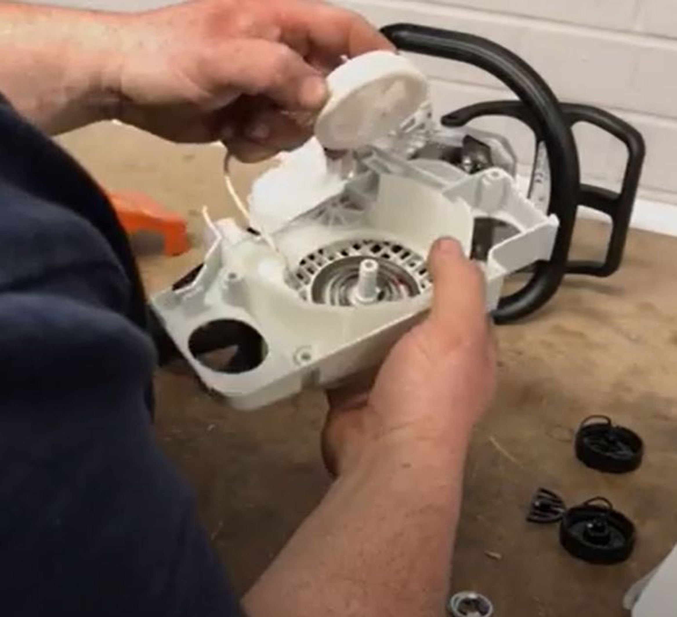 How to Replace the Recoil Rope on a Stihl MS170 Chainsaw L&S Engineers
