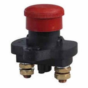 Emergency Push Button Battery Isolator - 130A at 48V and 500A