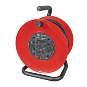 Mains Extension Reel 30m with 4 Socket Outlets