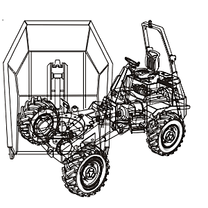 Thwaites MACH 221 Dumper Parts