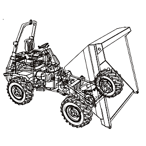 Thwaites MACH 240 Dumper Parts