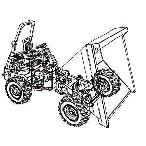 Thwaites MACH 250 Dumper Parts