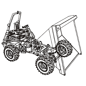 Thwaites MACH 365 Dumper Parts