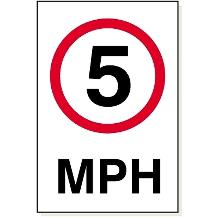 Speed Restriction Signs