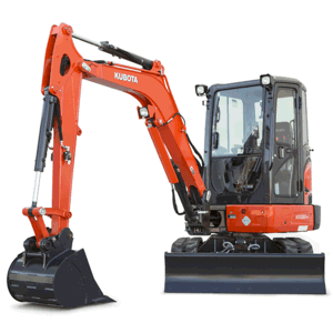 Kubota KX057-4 Mini Excavator Parts