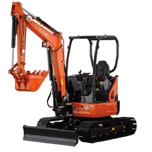 Kubota U-Range Mini Excavators
