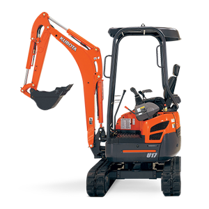 Kubota U17-3 Mini Excavator Parts