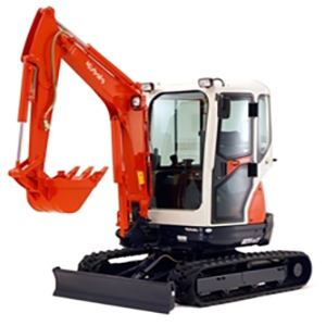 Kubota U25-3a Mini Excavator Parts