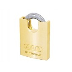 ABUS 65CS Series Brass Padlocks Closed Shackle