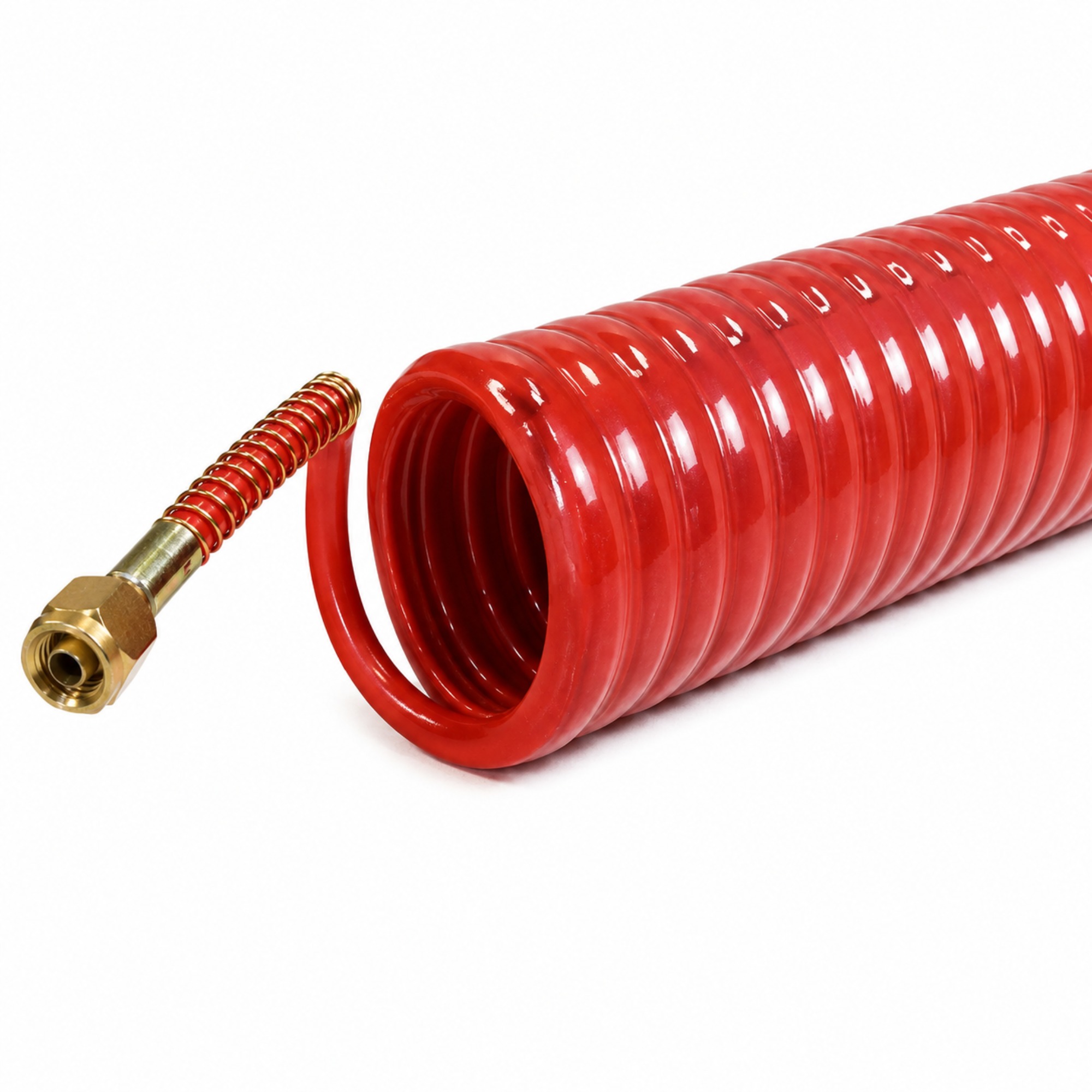 Coiled Air Hoses & Hose Reels
