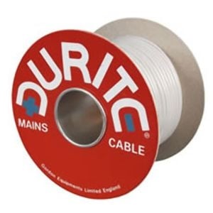 TRS Insulated 3 Core Round Flexible Mains Cable