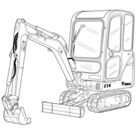 Bobcat E14 Mini Excavator Parts