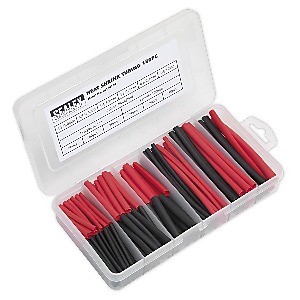 Heat Shrink Tubing - Black & Red