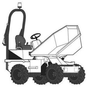 Thwaites MACH 666 Dumper Parts