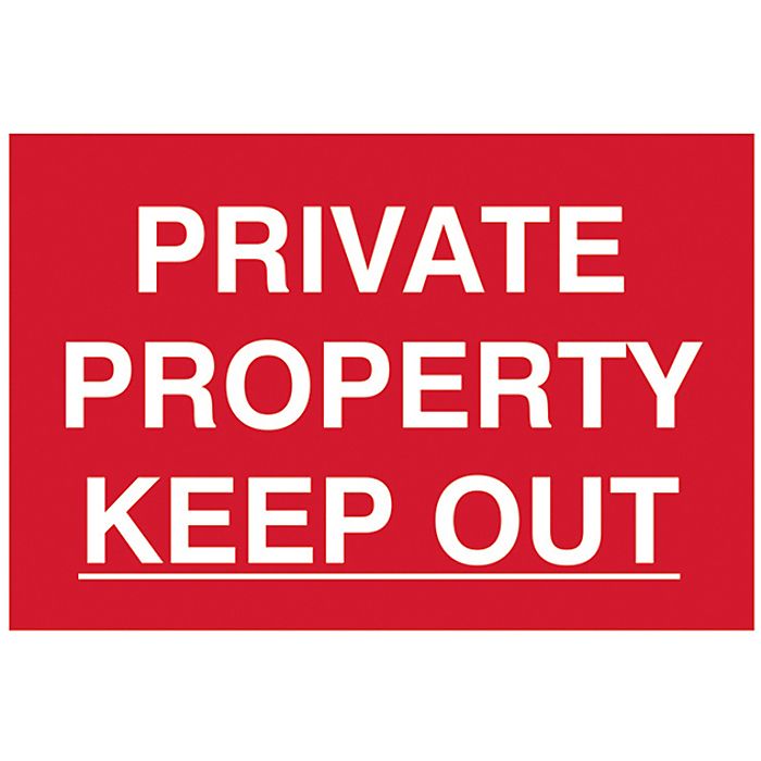 Security & Property Signs Security & Property Signs