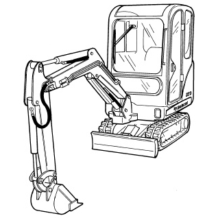 Bobcat X323 Mini Excavator Parts