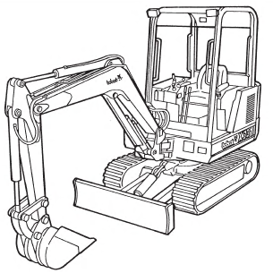 Bobcat X331 Mini Excavator Parts
