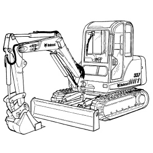 Bobcat X341 Mini Excavator Parts Bobcat X341 Mini Excavator Parts