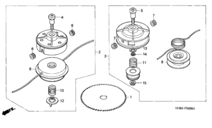 Nylon Cutter for Honda HHT31S