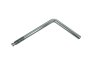 190mm Extended Clamp Handle for Knott and Ifor Williams Applications