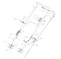Handle Assembly for Masport 150ST L (2018 Aug 465738) Mower
