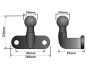 50mm High Reach Tow Ball, to suite ALKO Coupling