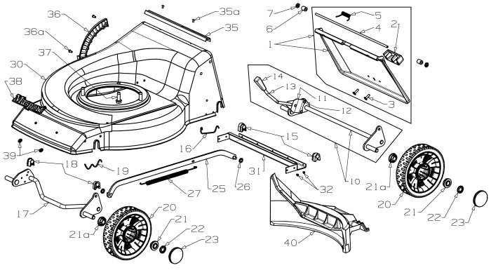 Deck Assembly for Masport 200ST L