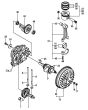 Crankshaft & Piston for Yanmar L48N