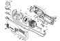 Stihl FE55 Housing Electric Motor Assembly