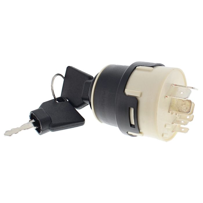 3 Position Ignition Switch fits JCB 1CX, 2CX Digger c/w 2 x 14603 Key