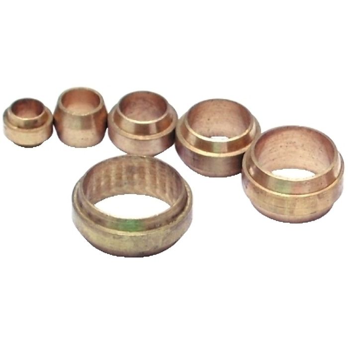 Imperial Brass Stepped Olives, Sizes: 5/32