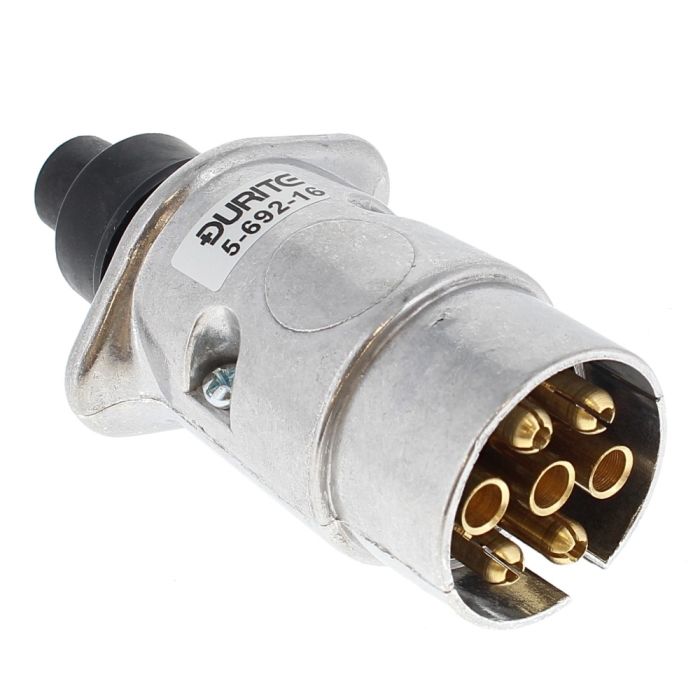 As - Schwabe Adattatore 12V Per Rimorchio – Da 7 A 13 Poli, DIN ISO 1724, IP44, Per Caravan E Camper (I 60466)