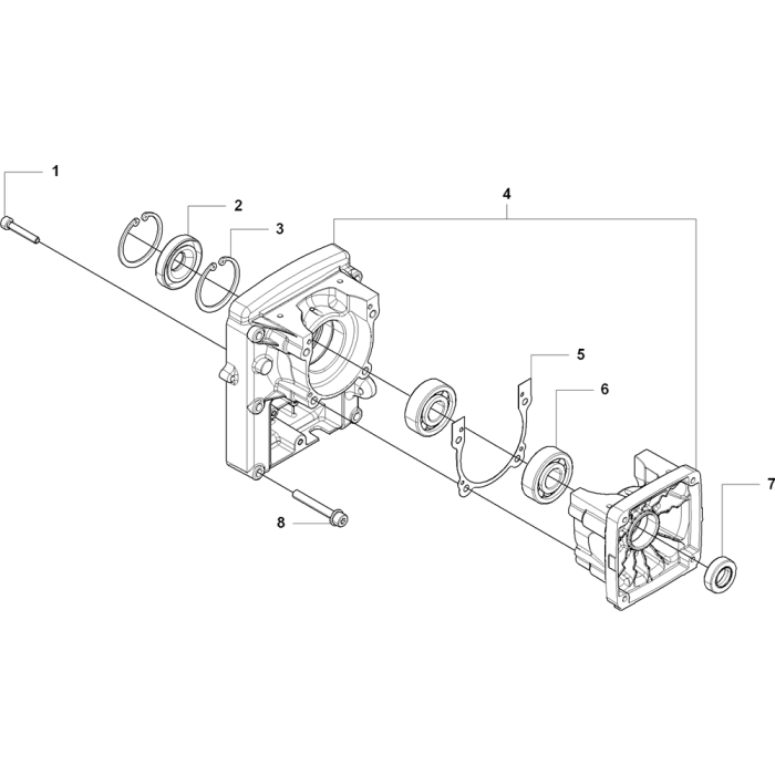 Piston & Crankshaft Assembly For Husqvarna 170BT Leaf Blowers L&S