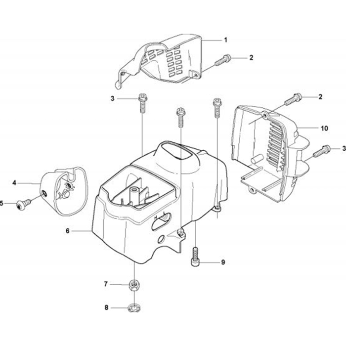 Cover for Husqvarna 326 LDx Trimmer/ Edgers L&S Engineers