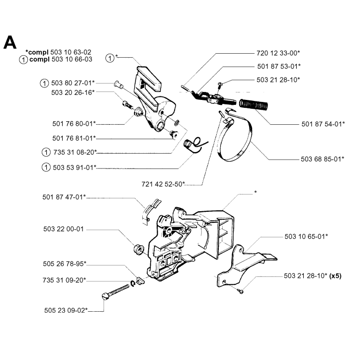 Husqvarna 40 clearance chainsaw chain
