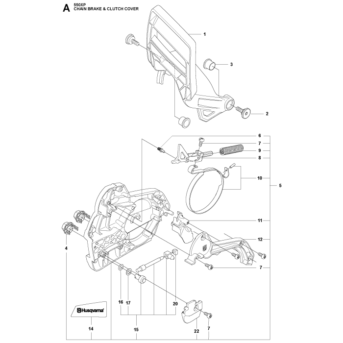Husqvarna sales 550xp chain