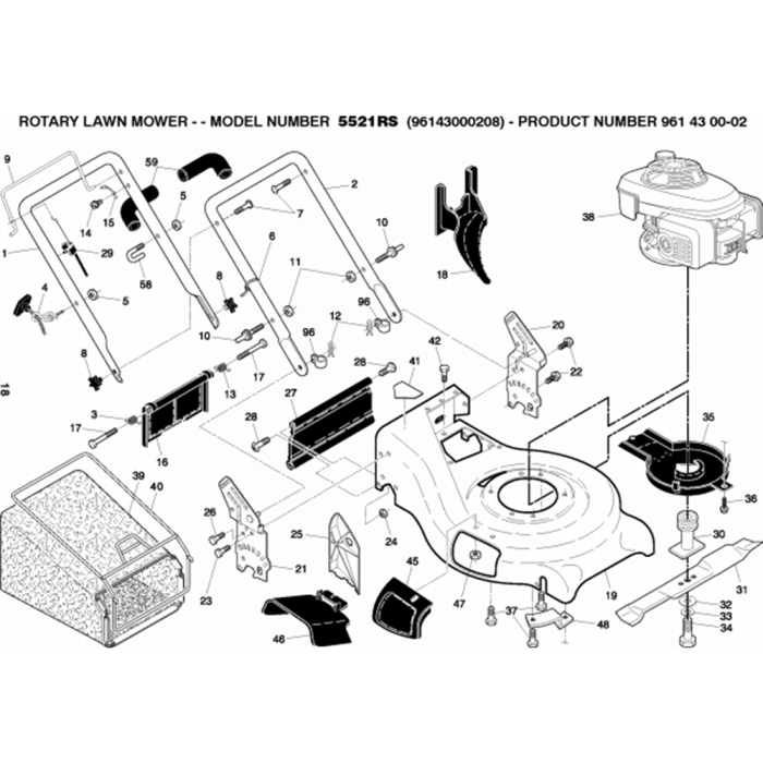 Husqvarna deals mower parts