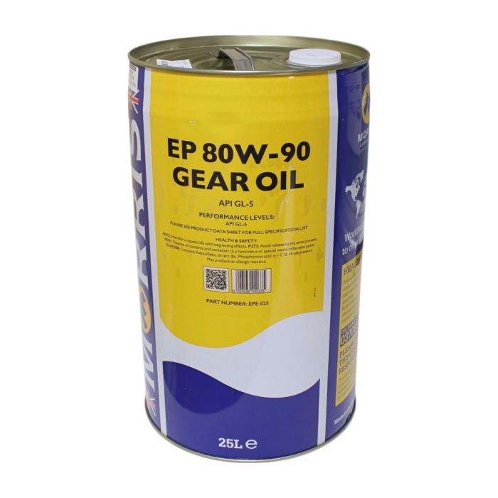 Gear Lubricant EP 80W-90 GL5 Mineral Oil, 25L - Protects