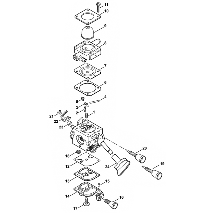 Stihl bg86c carburetor deals