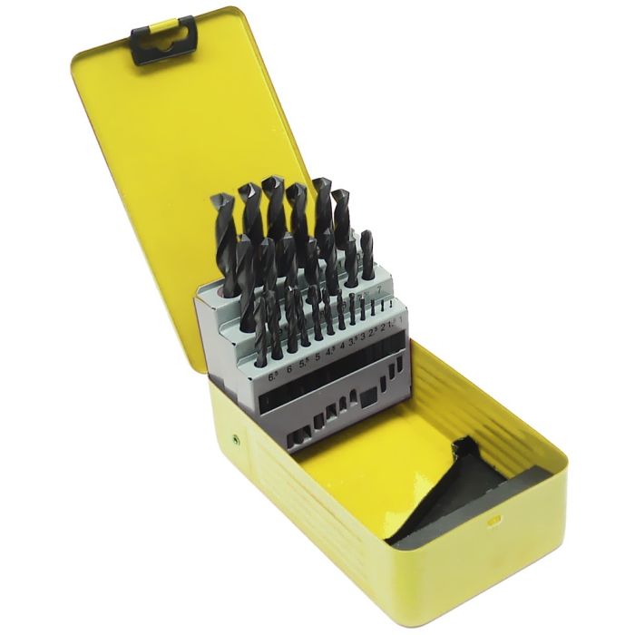 25 Piece HSS Cobalt Jobber Drill Set Metric 113mm L&S Engineers