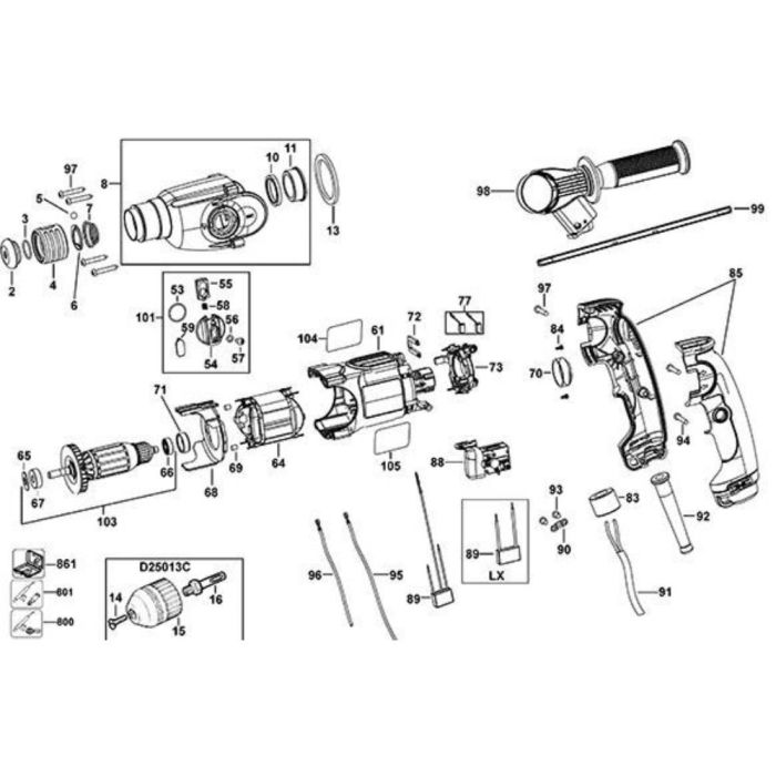 Dewalt d25013k on sale