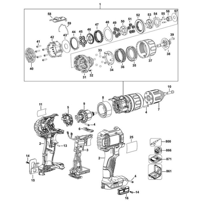 Dewalt 2025 dcd780 specs