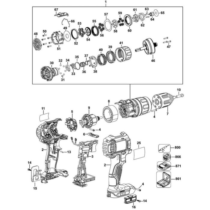 Dewalt dcd785 deals