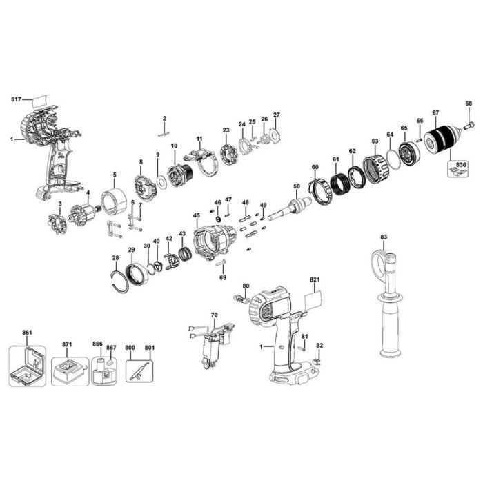 Dewalt dcd985 on sale type 11