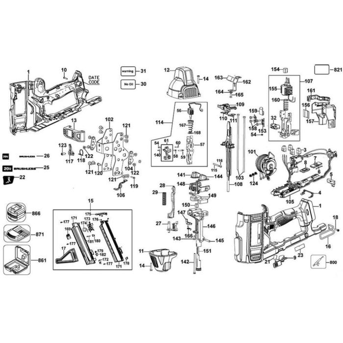 Dewalt dcn891 on sale