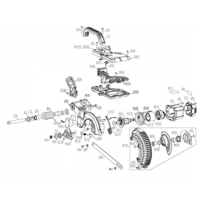Dewalt dcs361 shop