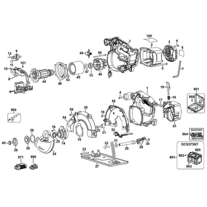 Dewalt dcs373 hotsell