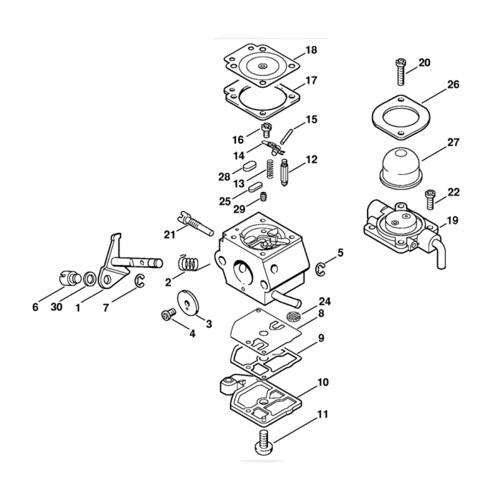 Fs 38 deals carburetor