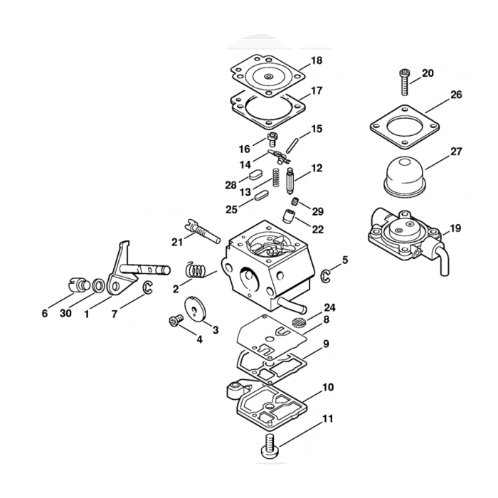 Stihl fs 38 clearance carburetor