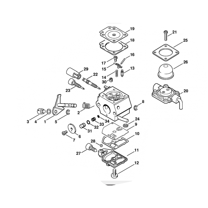 Stihl deals fs55 carburetor
